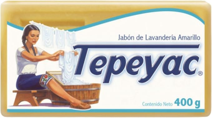 Tepeyac Amarillo Barra 400g - Yerila que Lava