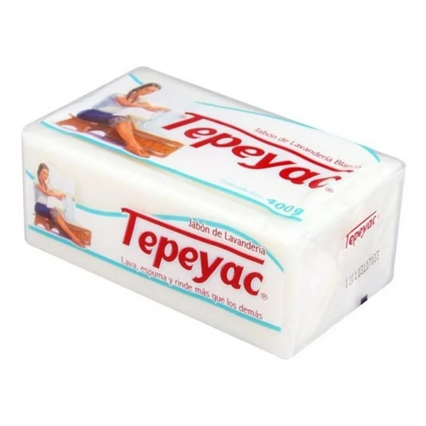 Tepeyac Blaco Barra 400g - Yerila que Lava