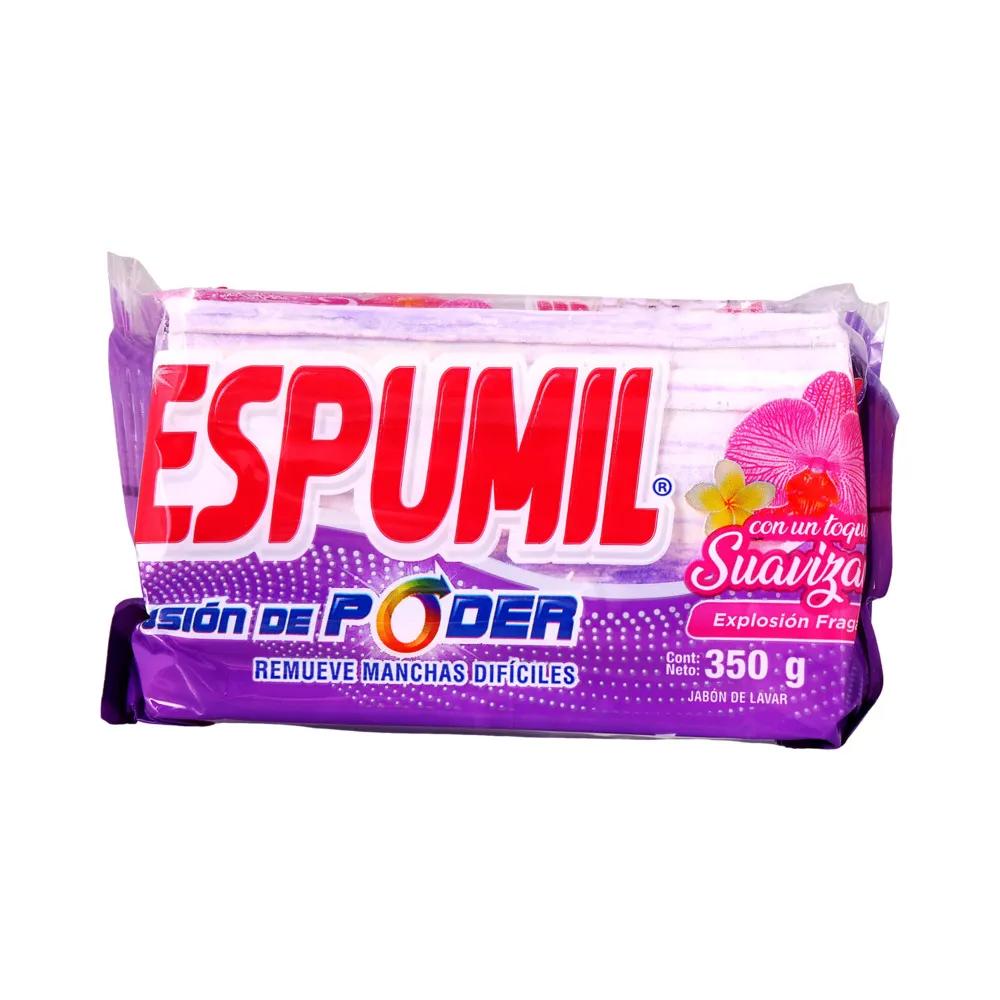 Barra Espumil Morado 350g - Yerila que Lava