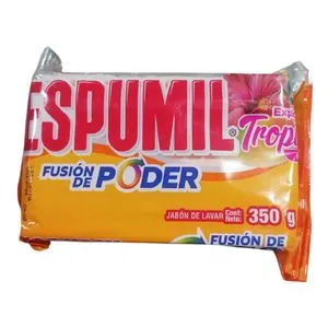 Barra Espumil Tropical 350g - Yerila que Lava