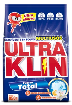 Ultra Klin Fuerza Total 950g - Yerila que Lava